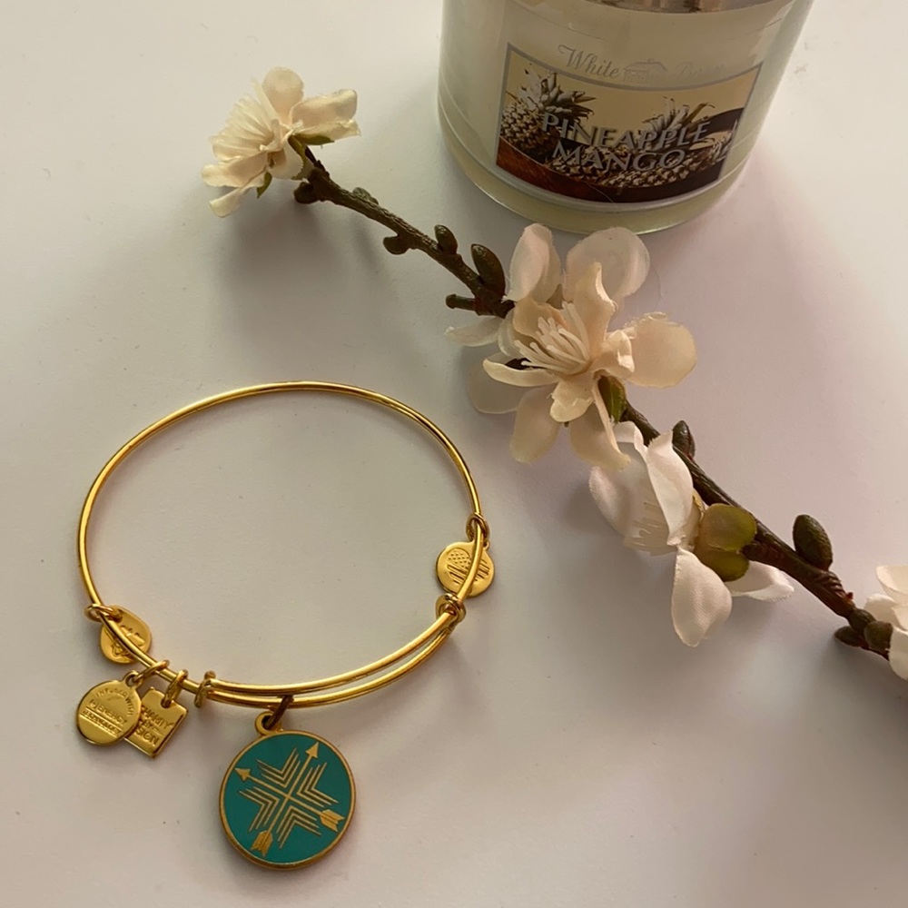 NWOT Alex & Ani Arrow Bond Bracelet